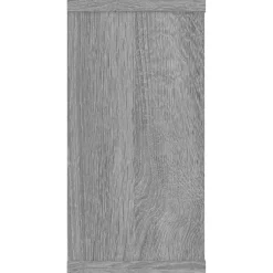 vidaXL Wandregale 4 Stk. Grau Sonoma 100x15x30 cm Holzwerkstoff