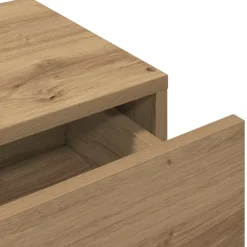 vidaXL Wandregal mit Schubladen Artisan-Eiche 80x33x17cm Holzwerkstoff
