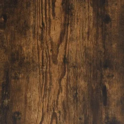 vidaXL Wandregal Räuchereiche 100x25x50 cm Holzwerkstoff