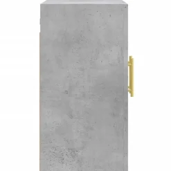 vidaXL Wandschrank Betongrau 60x31x60 cm Holzwerkstoff