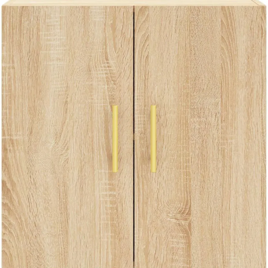 vidaXL Wandschrank Sonoma-Eiche 60x31x60 cm Holzwerkstoff
