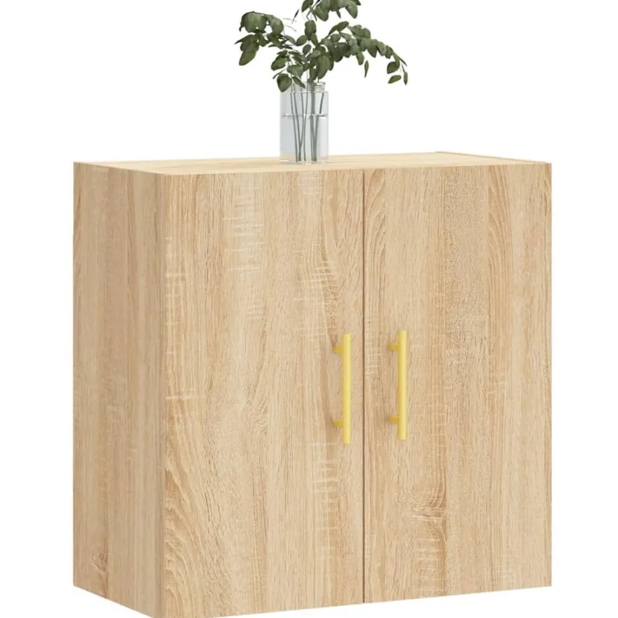 vidaXL Wandschrank Sonoma-Eiche 60x31x60 cm Holzwerkstoff