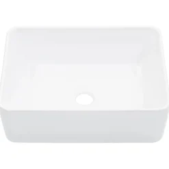 vidaXL Waschbecken 40 x 30 x 13 cm Keramik Weiß