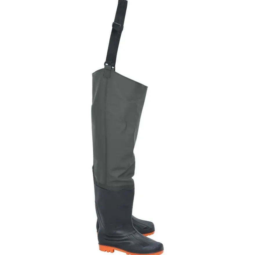 vidaXL Watstiefel Dunkelgrün Gr. 45