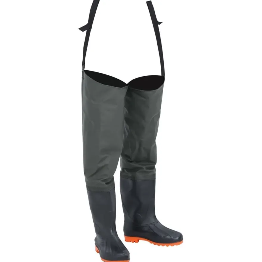 vidaXL Watstiefel Dunkelgrün Gr. 45