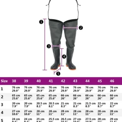vidaXL Watstiefel Dunkelgrün Gr. 45