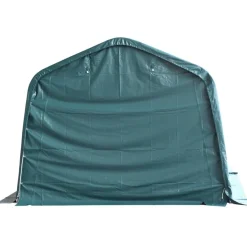 vidaXL Weidezelt PVC 550 g/m² 3,3×16 m Dunkelgrün