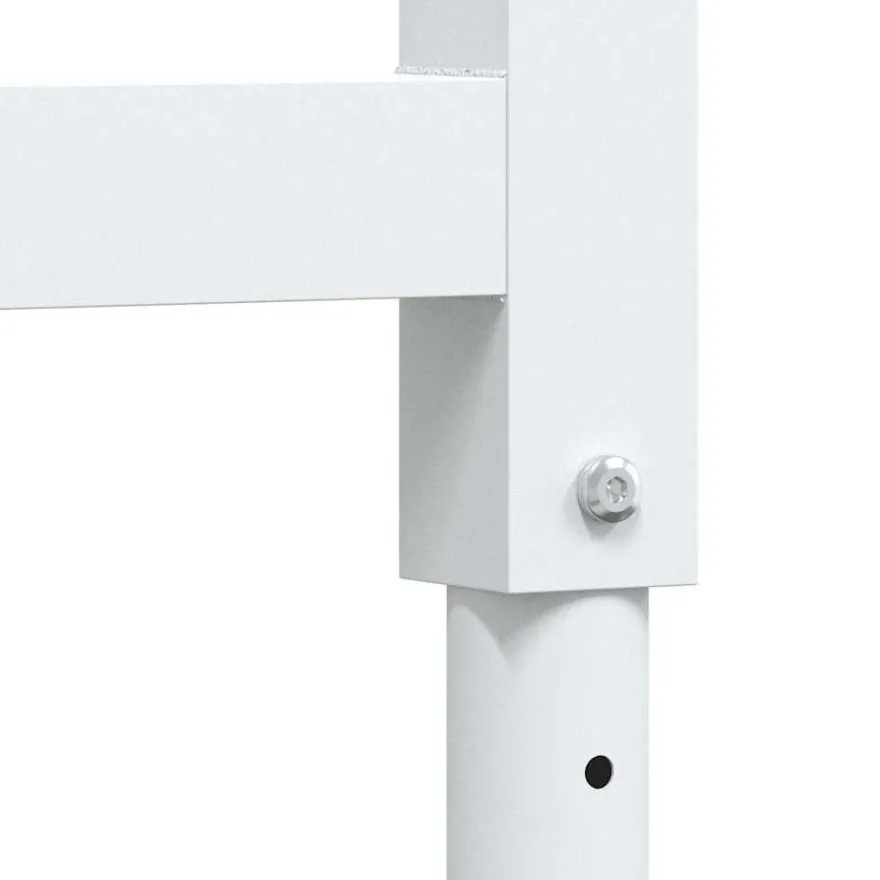 vidaXL Werkbank 100x60x(71,5-98) cm Massivholz Eiche