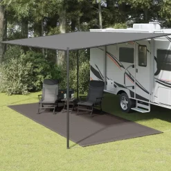 vidaXL Zeltteppich 300 x 400 cm Anthrazit