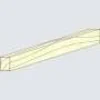 Vierkantleiste Balsa 2x2 Aeronaut 7535/21