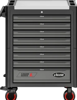 VIGOR Werkstattwagen Series L leer V1901-X L x B x H: 723 mm x 459 mm x 1002 mm