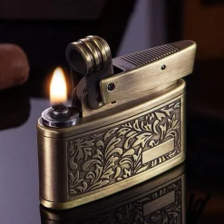 Vintage Trench Feuerzeug Kerosin Outdoor Camping Männergeschenk
