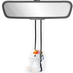 VIPbuy Handgemachtes Holz Einhorn Autoanhänger - Niedliche handgeschnitzte