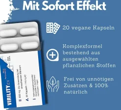 Virility EX © - 600mg aktiv Formel - für den Mann