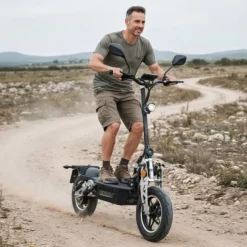 Viron Elektroscooter mit Straßenzulassung VR-1500-EEC - Elektroroller 1000 Watt, E-Sc
