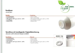 VITA IDEAL Vegan® Fenchel Kapseln - Foeniculum vulgare - Fenchelsamen - grün