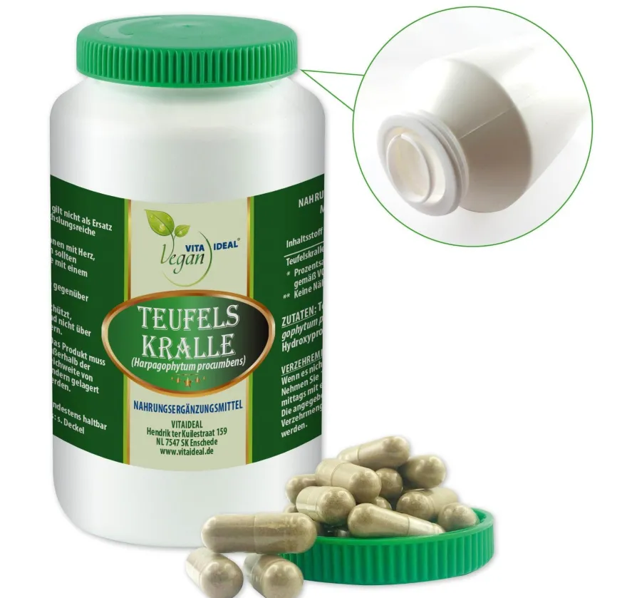 VITA IDEAL Vegan® Teufelskralle Kapseln - Harpagophytum procumbens