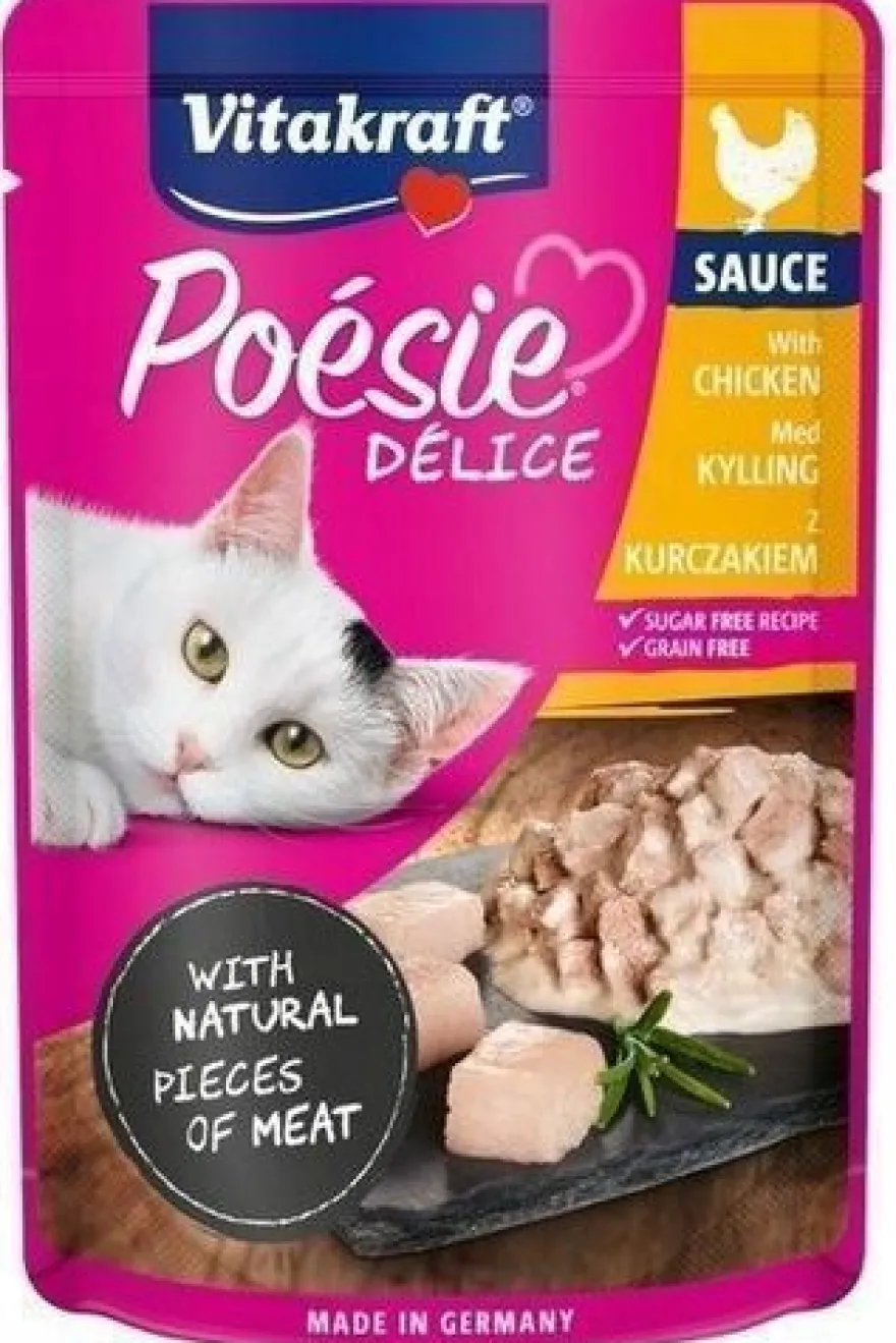 Vitakraft POESIE DELICE Huhn 24x85g