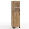 Vitrine Vanessa IV Glas Bar Schrank Schränke Regal Holz Vitrine Möbel Wohnzimmer