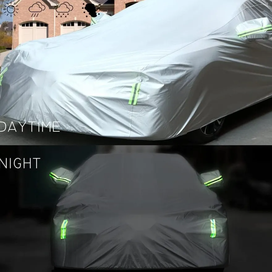 Vollgarage Autoabdeckung wasserdicht Allwetterschutz Limousinen 510cm XL