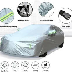 Vollgarage Autoabdeckung wasserdicht Allwetterschutz Limousinen 510cm XL