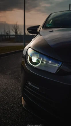 VOLL LED Tagfahrlicht Scheinwerfer Set für VW Scirocco III (3) 08-14