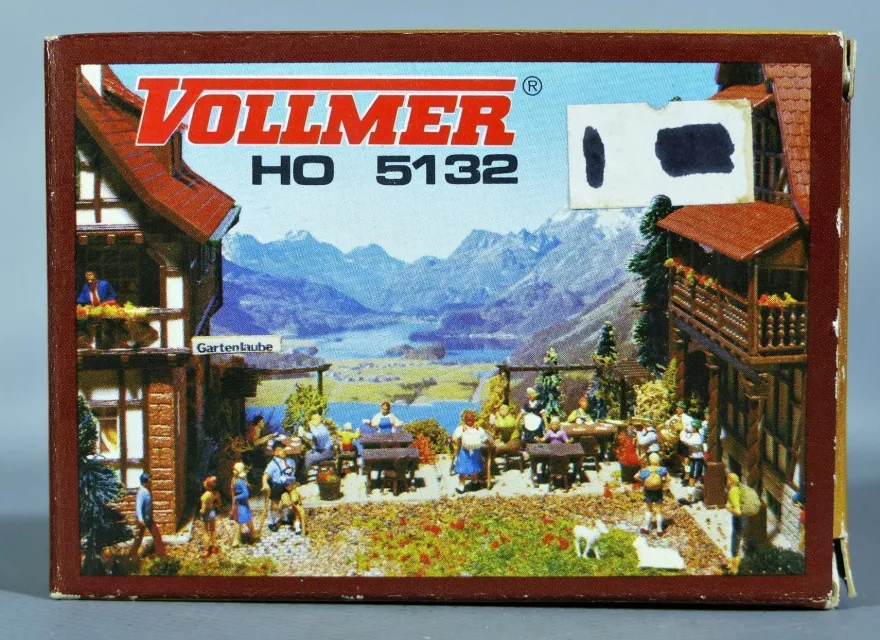 Vollmer H0 5132 Gartenlaube Biergarten Ausschank Restaurant Bayerische Laube NEU OVP