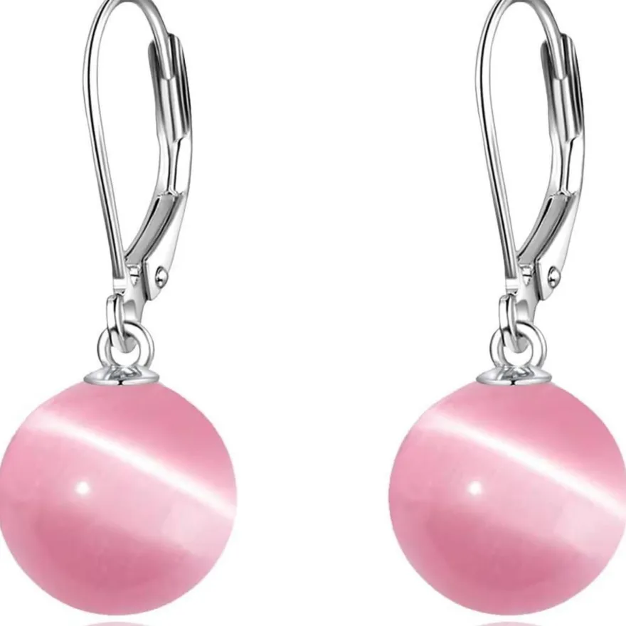 VONALA Perlen Ohrringe Sterling Silber Hängend, Schmuck Geschenke für Damen und