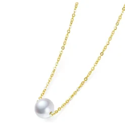 VONALA 925 Sterling Silber Perlen Choker Halskette für Damen & Mädchen |