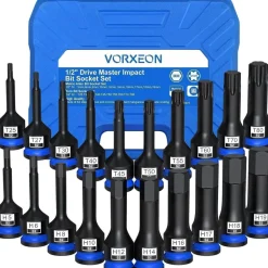 Vorxeon 20-teiliger Steckschlüssel-Satz: 10x 1/2