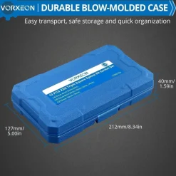 Vorxeon XZN Innenvielzahn Bit-Steckschlüsselsatz M4-M18, 10-teilig, 3