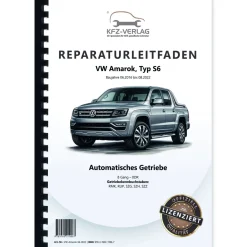 VW Amarok Typ S6 2016-2022 8 Gang Automatisches Getriebe 0DR Reparaturanleitung