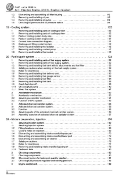 VW Bora 1J 1998-2006 4-cyl. 2.0l petrol engines 115 hp repair manual pdf ebook