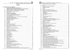 VW Bora type 1J 1998-2006 wheels and tyres archive repair workshop manual pdf