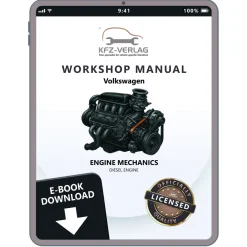 VW Caddy 9K 1999-2003 4-cyl. diesel engine mechanics 64-110 hp repair manual pdf