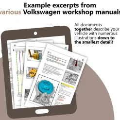 VW Caddy 9K 1999-2003 4-cyl. diesel engine mechanics 64-110 hp repair manual pdf