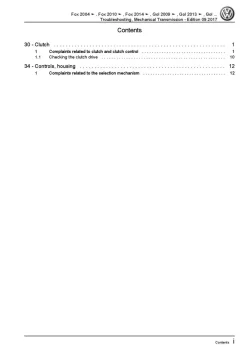 VW Fox 5Z from 2003 troubleshooting diagnosing noises repair workshop manual pdf