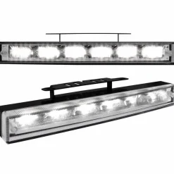 VW Golf 3 Dectane LGX11 SMD LED Tagfahrlicht + Reflektor/ ECE R87 Zulas. + E. Nummer
