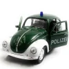 VW Polizei Käfer Beetle Modellauto Auto grün Maßstab 1:34 (lizensiert)