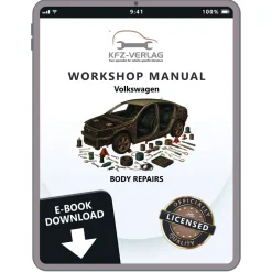 VW Tiguan type BJ from 2021 body repairs workshop repair manual pdf ebook