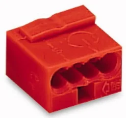 Wago Micro Klemmen 4polig dunkelgrau 100 stk 243-804