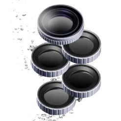 Walimex pro Filter Set für DJI OSMO Action MC ND4 ND8 ND16 ND32 CPL Polfilter