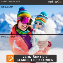 Walimex pro UV-Filter slim MC 43mm Mehrschichtvergütung Metallfassung Schutz