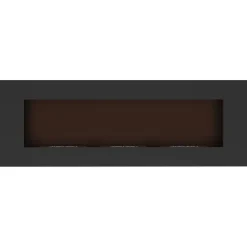Wandkamin Bioethanol DELTA 3 TÜV schwarz