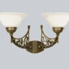 Wandleuchte AD532-22op Berliner Messing