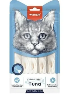 WANPY für Katzen „Creamy Treat TUNA“ 70 g Thunfisch