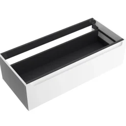 Waschtischunterschrank Monterrey 1000 1 Metallschublade mit Softeinzug WHITE COTTON 9