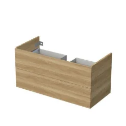 Waschtisch-Unterschrank Vero 100 cm, ohne Griff, Auswahl in Lack u. Holzoptik