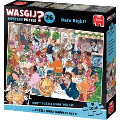 Wasgij Mystery 26, Date-Abend, 1000 Teile Puzzle