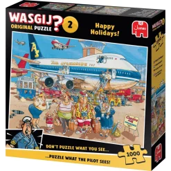 Wasgij Original 2, Schöne Ferien, 1000 Teile Puzzle